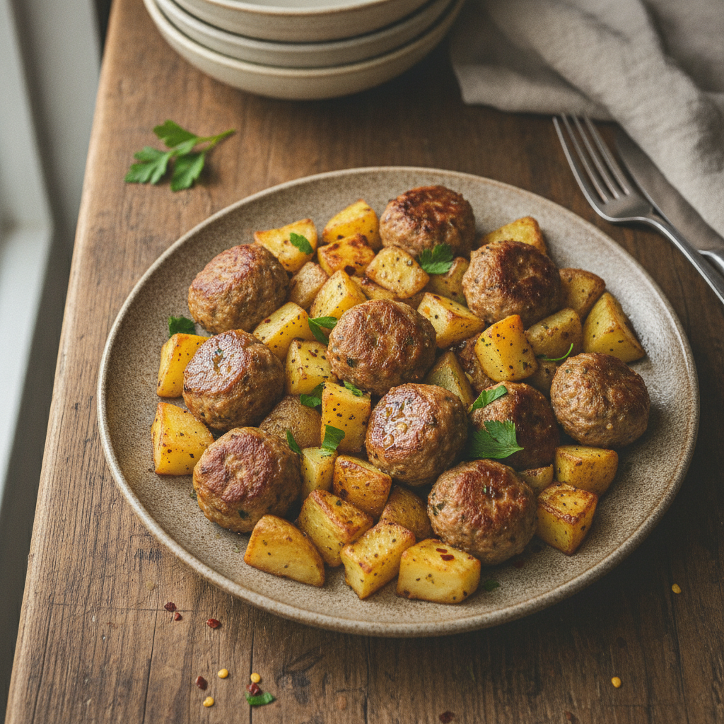 Köfte patates
