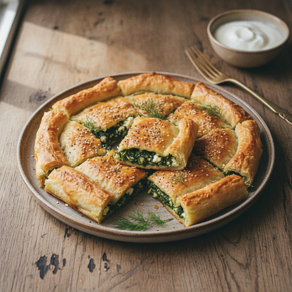 Ispanaklı börek